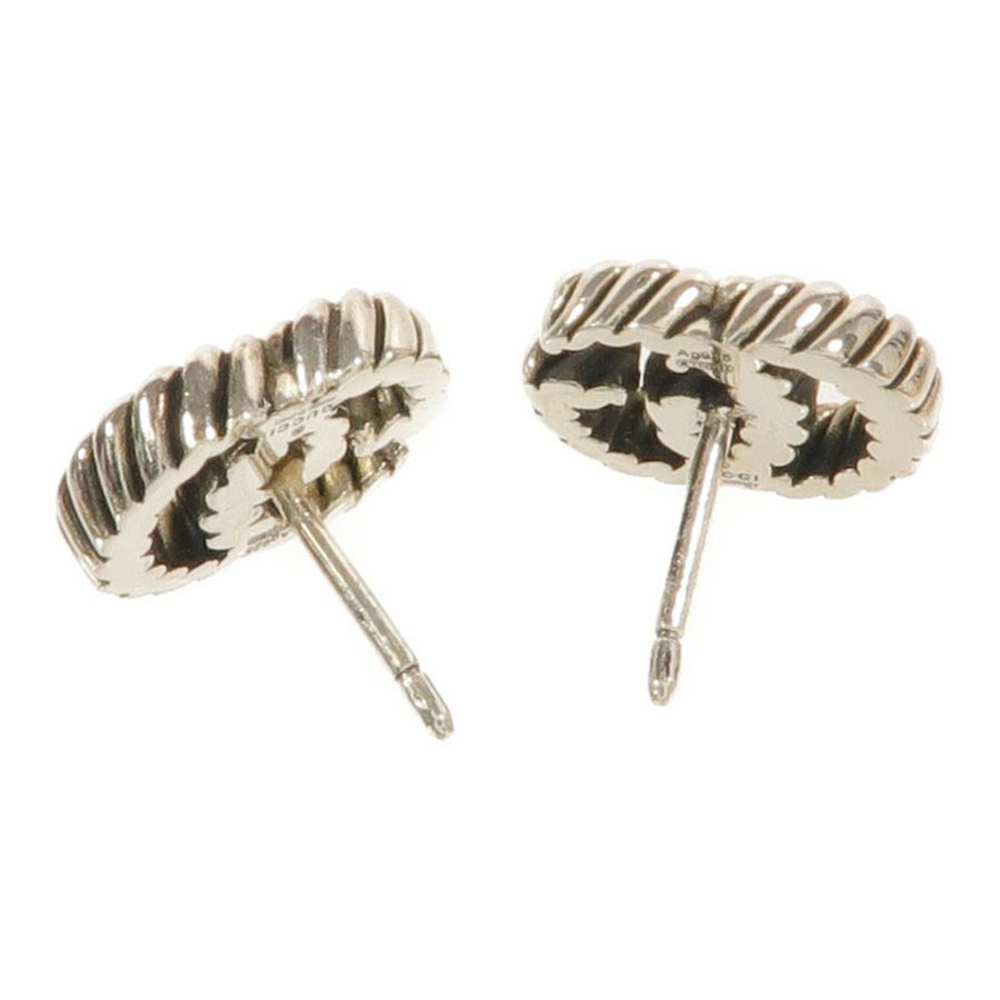 GUCCI 925純銀Marmont Stud Earrings耳環-2
