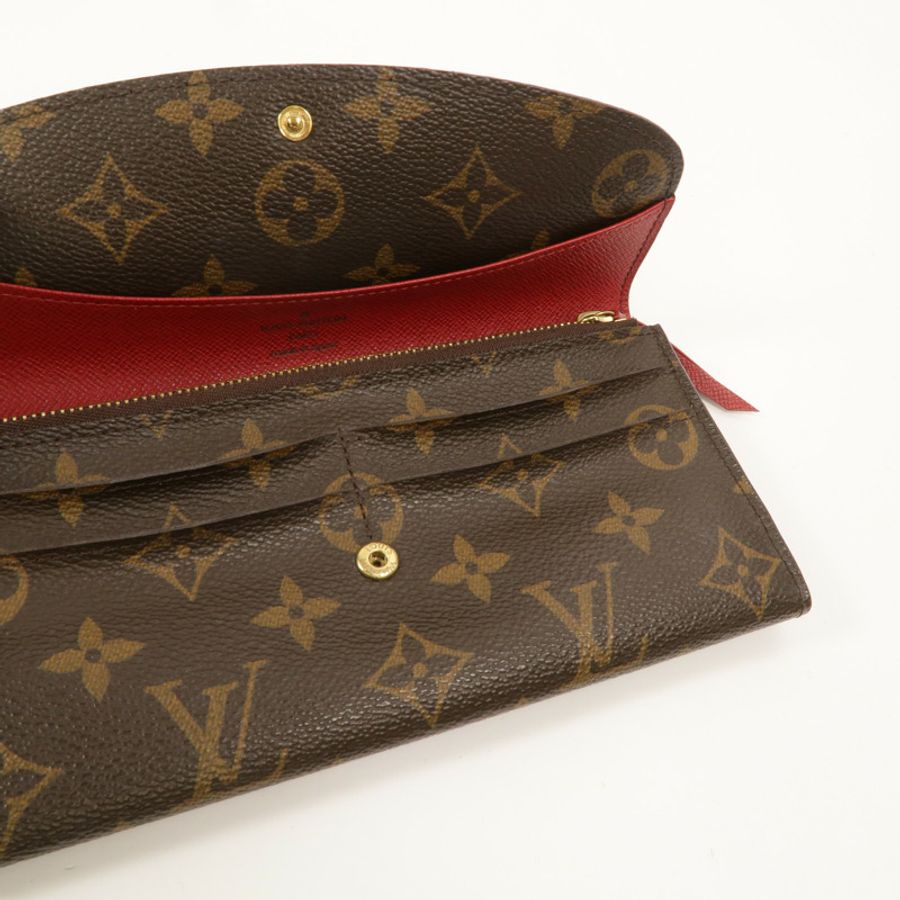 LOUIS VUITTON Monogram Emilie Long Wallet長錢包-7