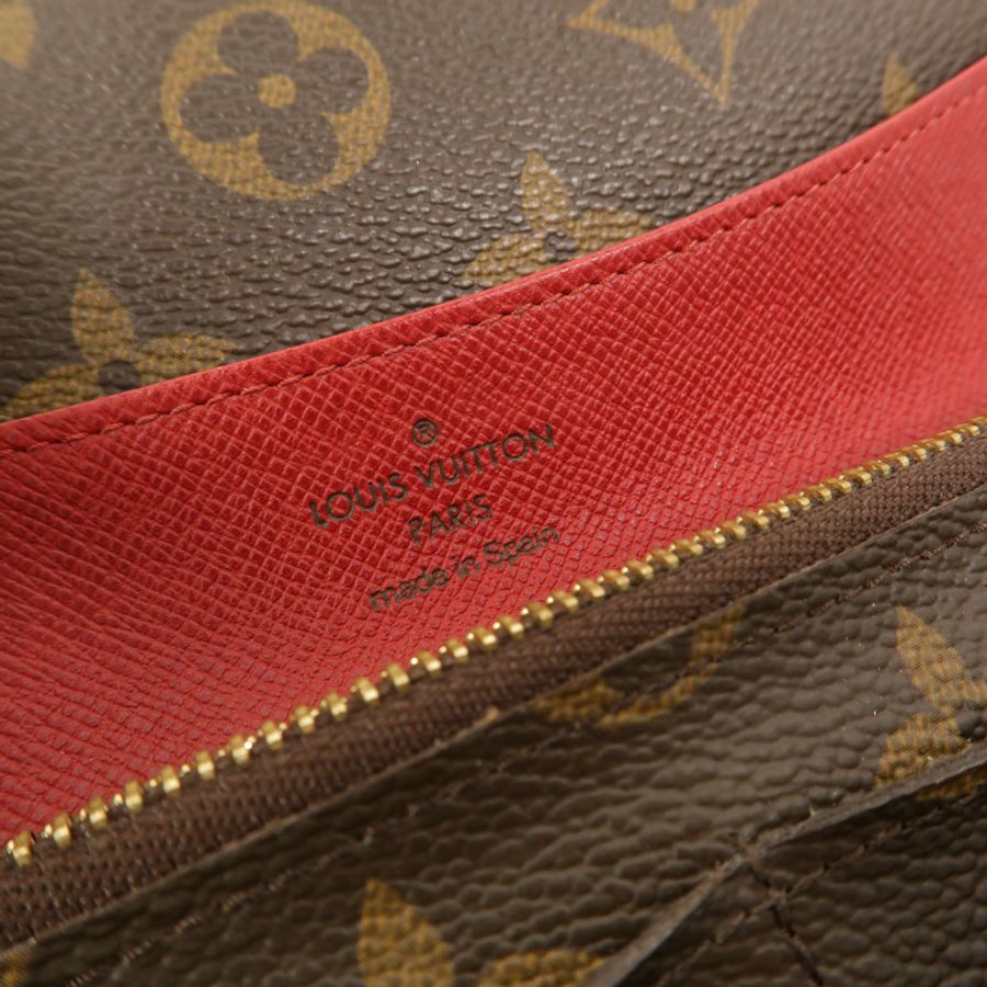LOUIS VUITTON Monogram Emilie Long Wallet長錢包-8
