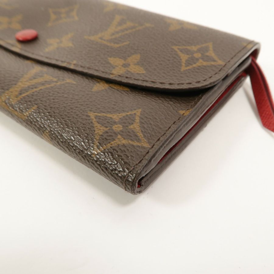 LOUIS VUITTON Monogram Emilie Long Wallet長錢包-9