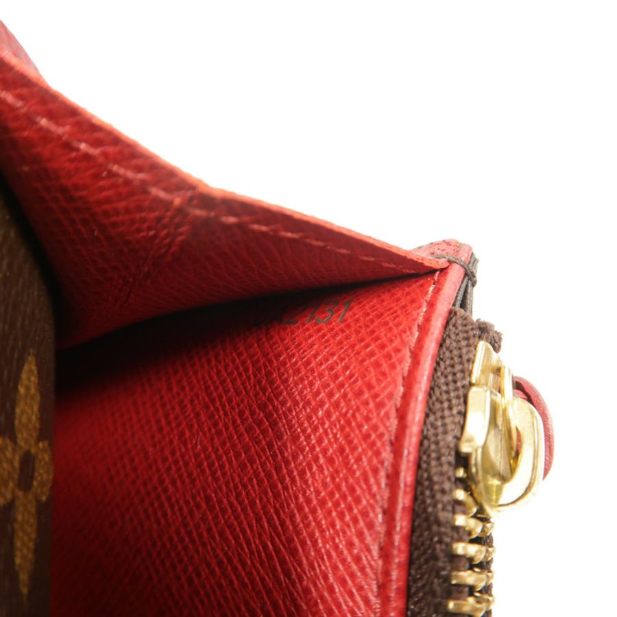 LOUIS VUITTON Monogram Emilie Long Wallet長錢包-10