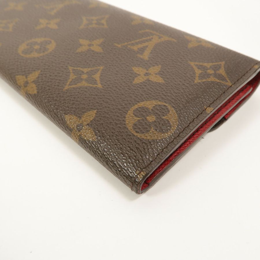 LOUIS VUITTON Monogram Emilie Long Wallet長錢包-14