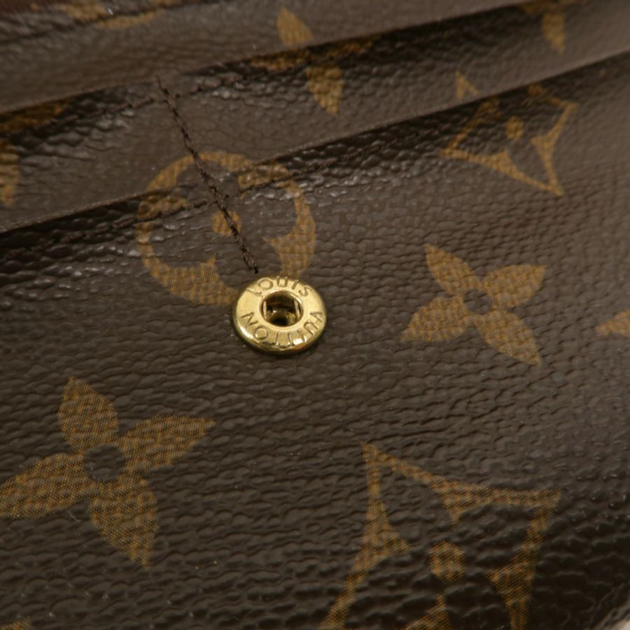 LOUIS VUITTON Monogram Emilie Long Wallet長錢包-16