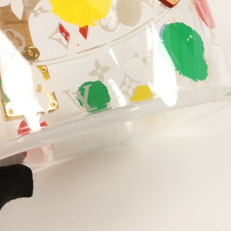 LOUIS VUITTON 有機玻璃/金屬/VVN Yayoi Kusama Painted Dots Scott Box首飾盒-11