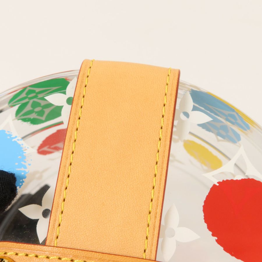 LOUIS VUITTON 有機玻璃/金屬/VVN Yayoi Kusama Painted Dots Scott Box首飾盒-13
