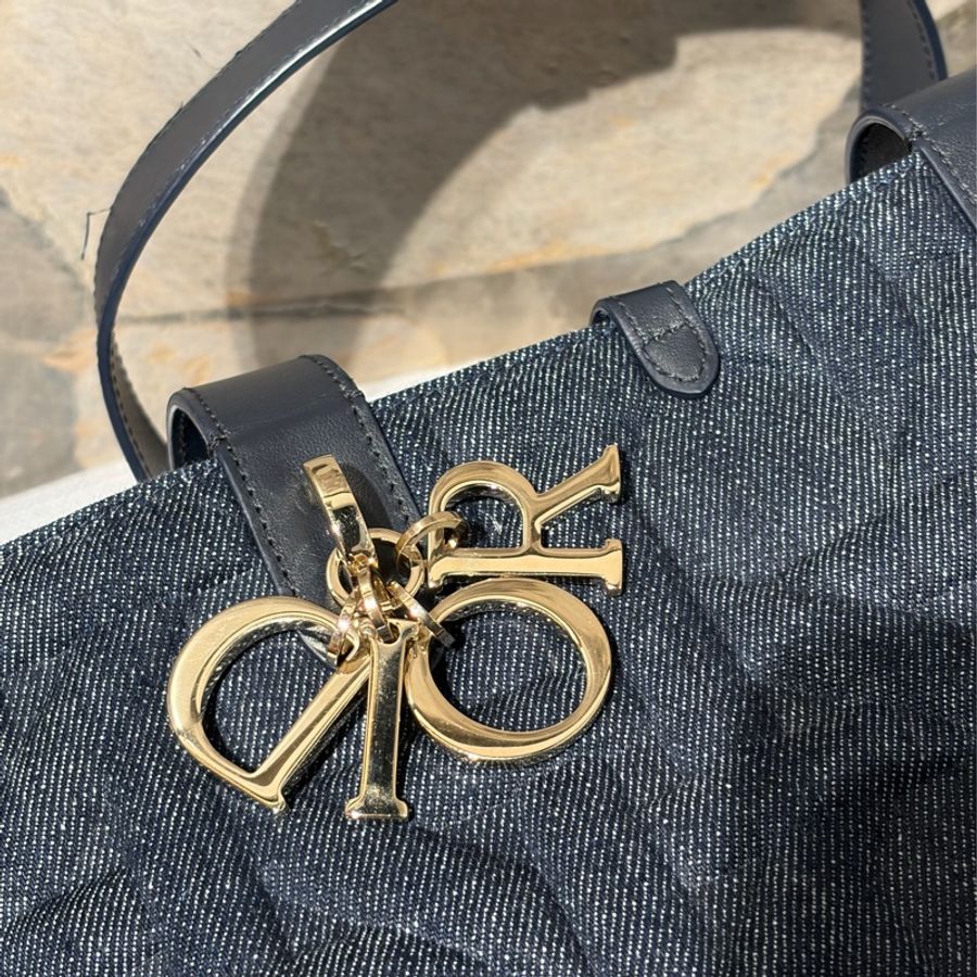 Dior 單寧布Toujours中型手提包-7