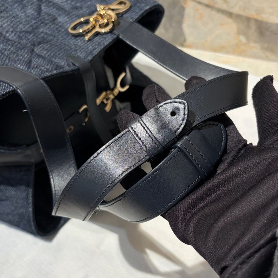 Dior 單寧布Toujours中型手提包-10