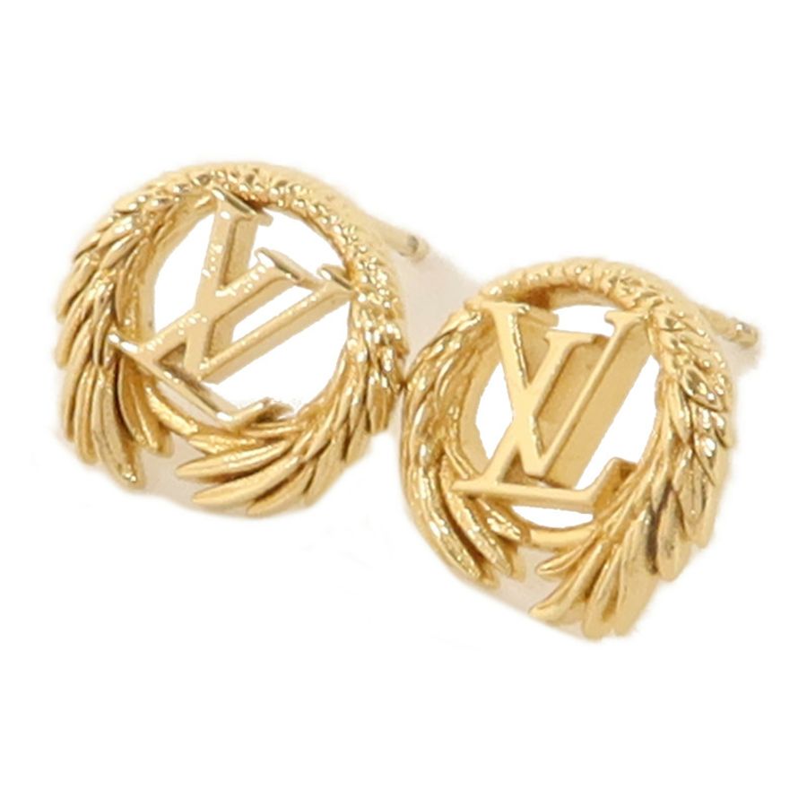 LOUIS VUITTON 金屬Pierced Earring耳環-1