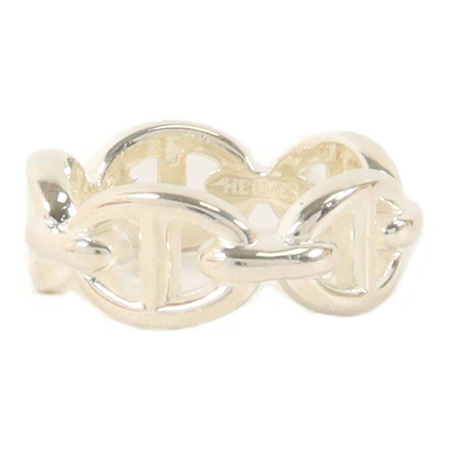 HERMES 925純銀Chaine D'ancre Enchainee Ring戒指-2