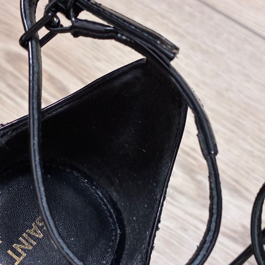 YSL Saint Laurent 經典字母高根鞋 細跟-30