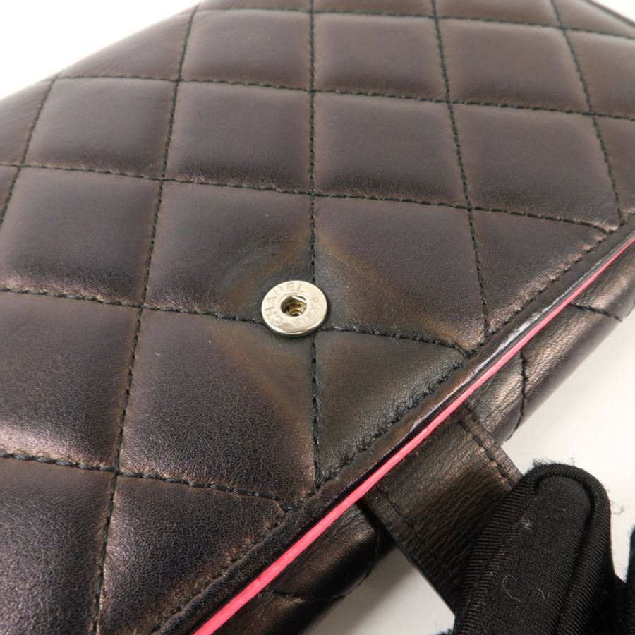 CHANEL 牛皮皮革Cambon Long Wallet長錢包-16