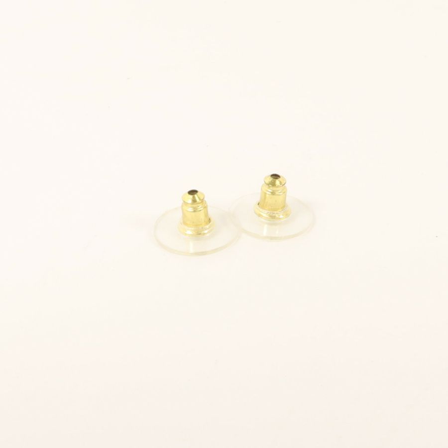 CHANEL 金屬/水晶Pierced Earring耳環-5