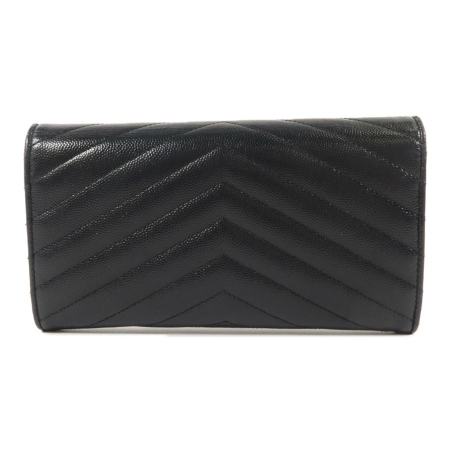 SAINT LAURENT 牛皮皮革Long Wallet長錢包-1