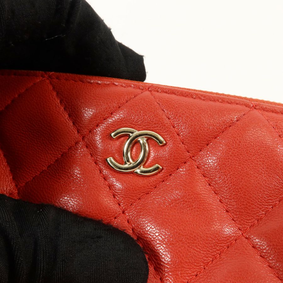 CHANEL 羊皮皮革Clutch手拿包-9