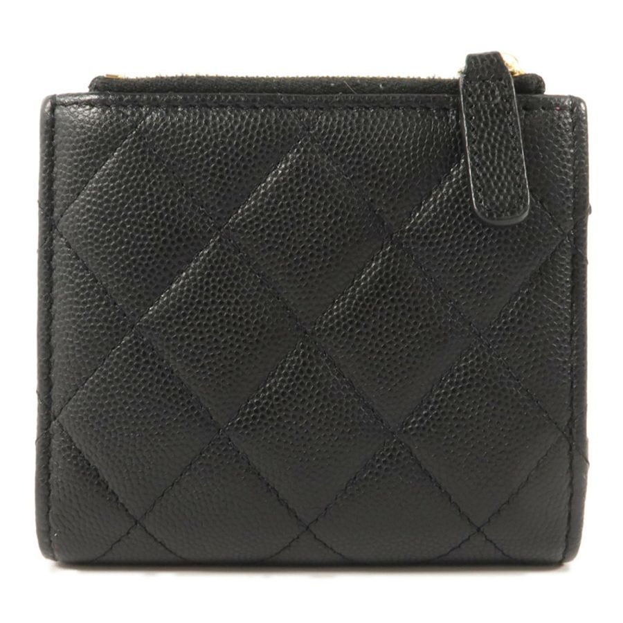 CHANEL 牛皮皮革Bifold Wallet錢包-1