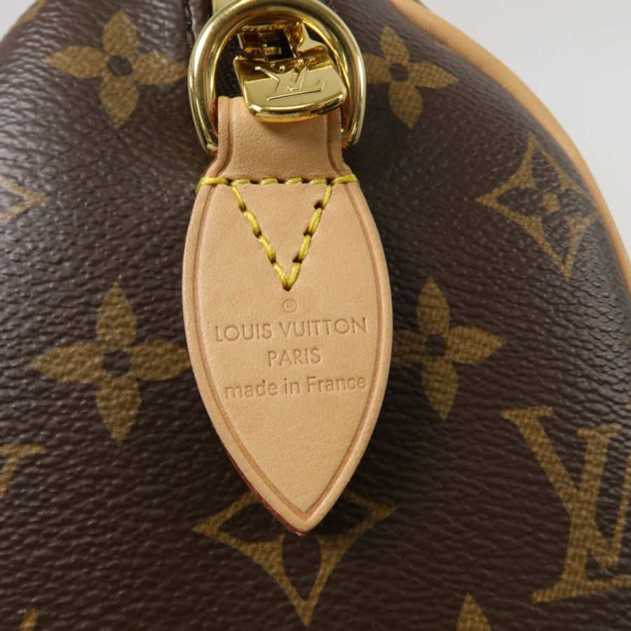 LOUIS VUITTON Monogram Speedy Bandouliere 20手挽肩背兩用袋-5