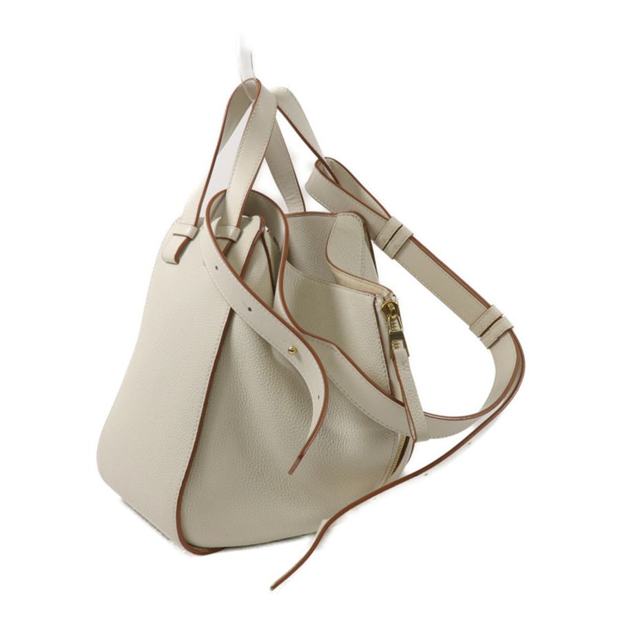 LOEWE 牛皮皮革Hammock Small手挽肩背兩用袋-2