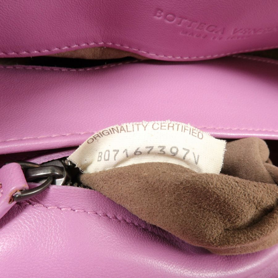 BOTTEGA VENETA 羊皮皮革Chain Shoulder鏈帶肩背袋-5