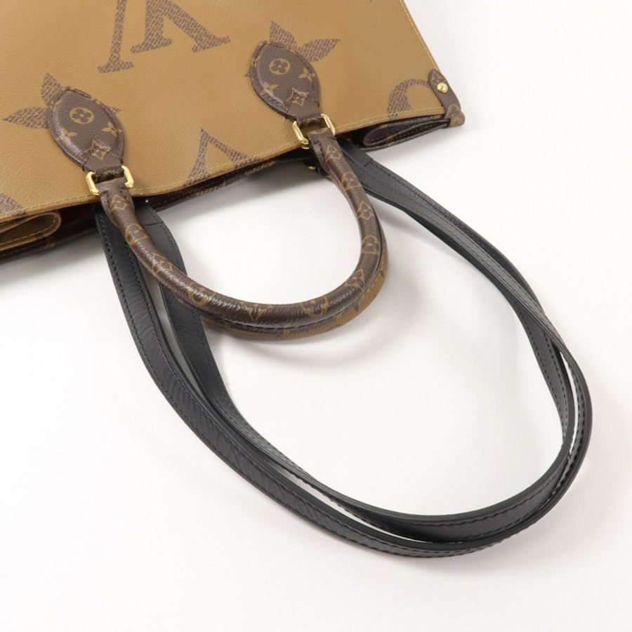LOUIS VUITTON Monogram Giant On The Go MM手挽肩背兩用袋-6