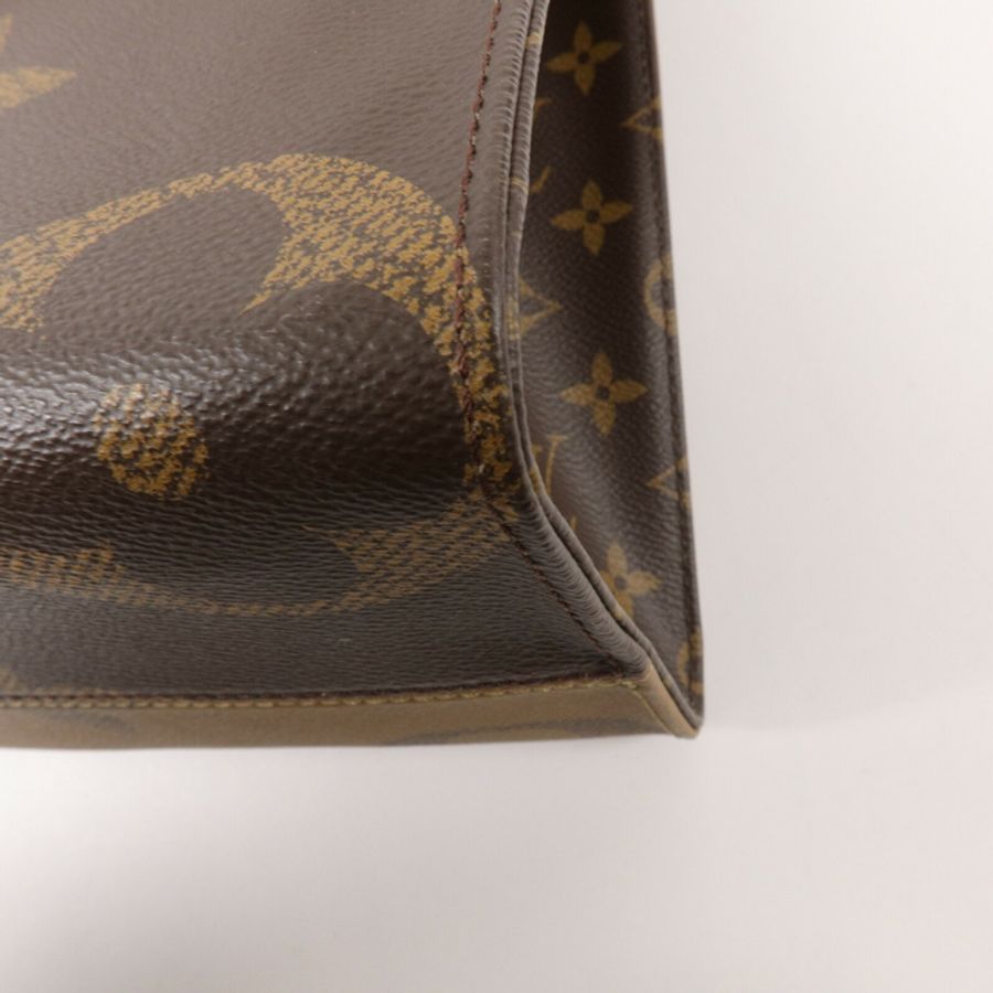 LOUIS VUITTON Monogram Giant On The Go MM手挽肩背兩用袋-8