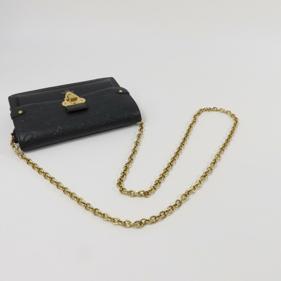 LOUIS VUITTON Monogram Empreinte Vavin鏈帶肩背袋-9