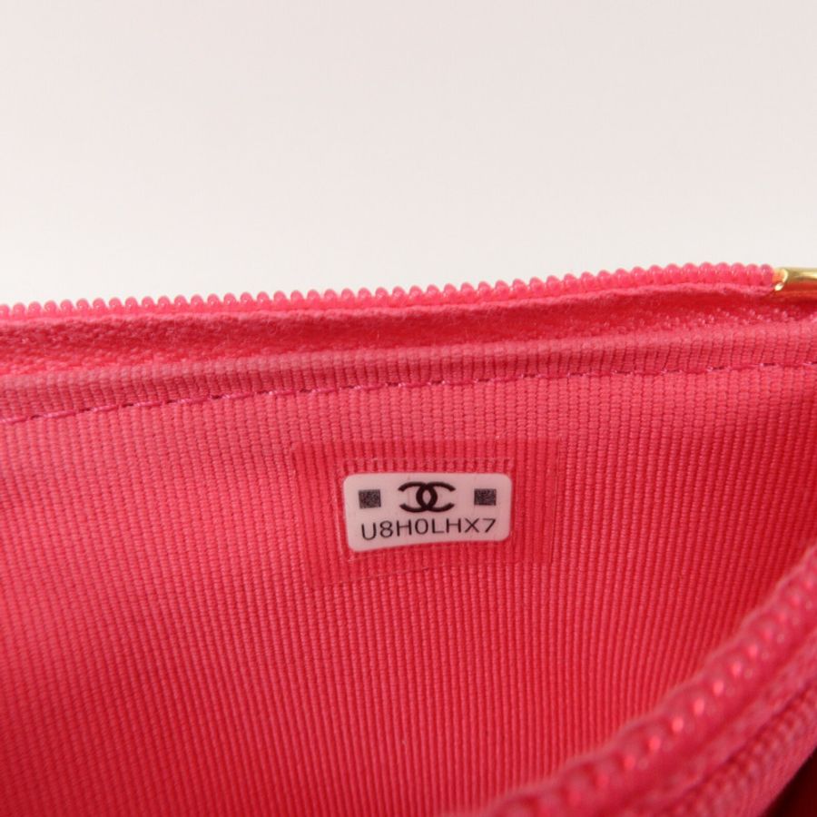 CHANEL 牛皮皮革Chain Shoulder鏈帶肩背袋-5