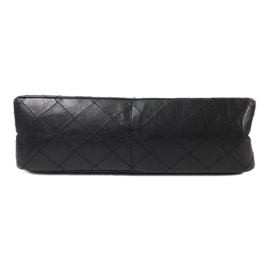 CHANEL 牛皮皮革2.55 Medium鏈帶肩背袋-3