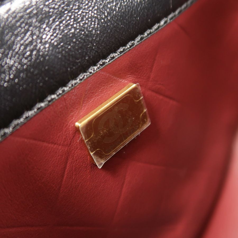 CHANEL 牛皮皮革Saddle Bag肩背袋-6