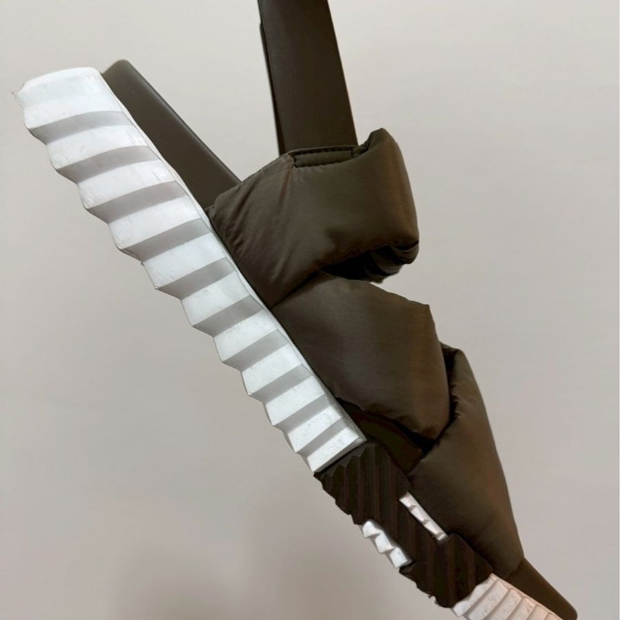 Hermes H軍綠色涼鞋-2