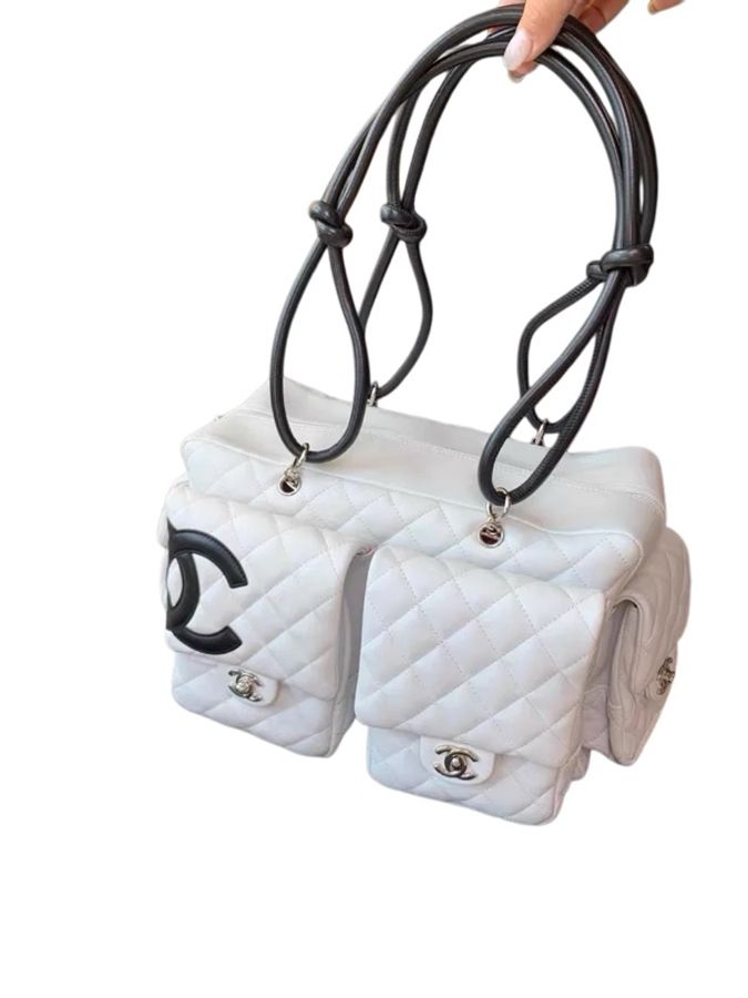 Chanel 熊猫康鹏系列机车包-0