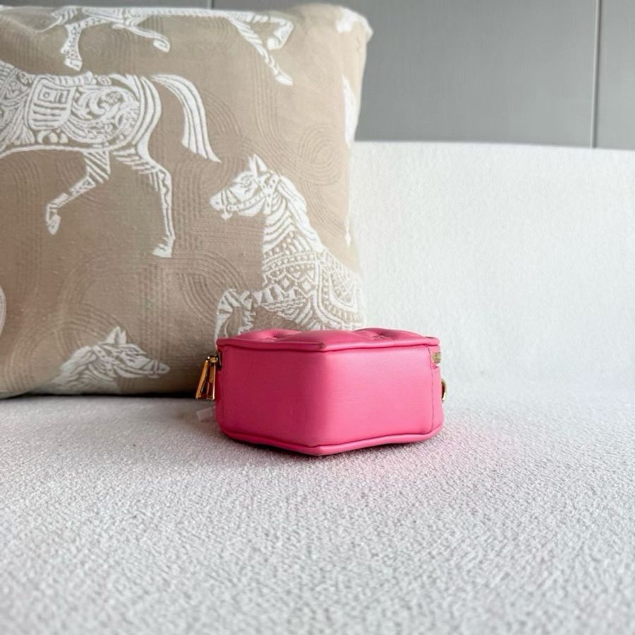 【威選精品】💖 Louis Vuitton Pop My Heart 粉色桃心愛心鏈條包 💖-8