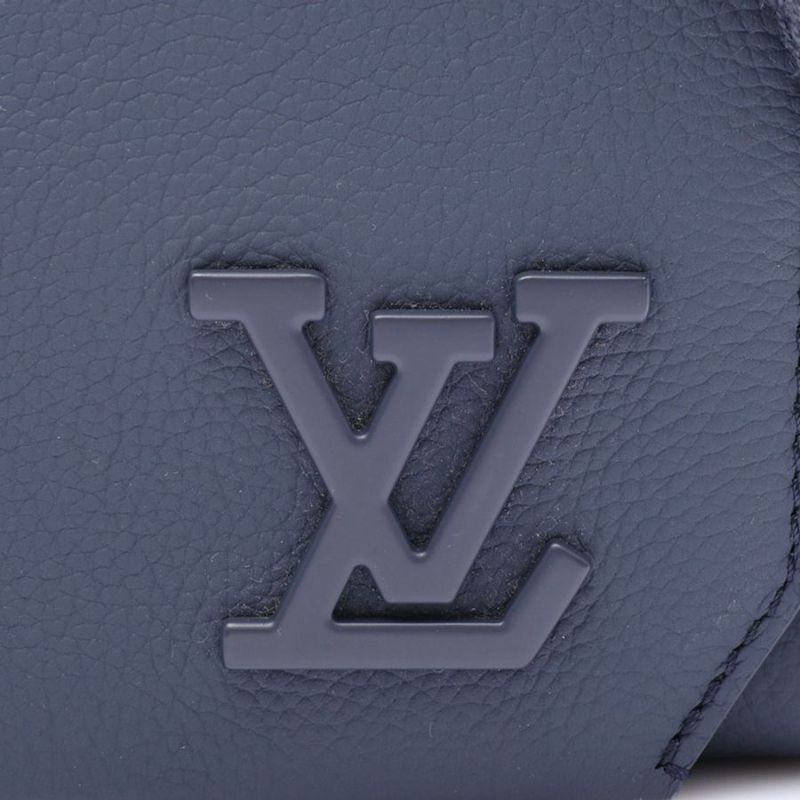 Takeoff Messenger 肩背包 深藍色 牛皮【LOUIS VUITTON LV 路易威登】 M21363-4