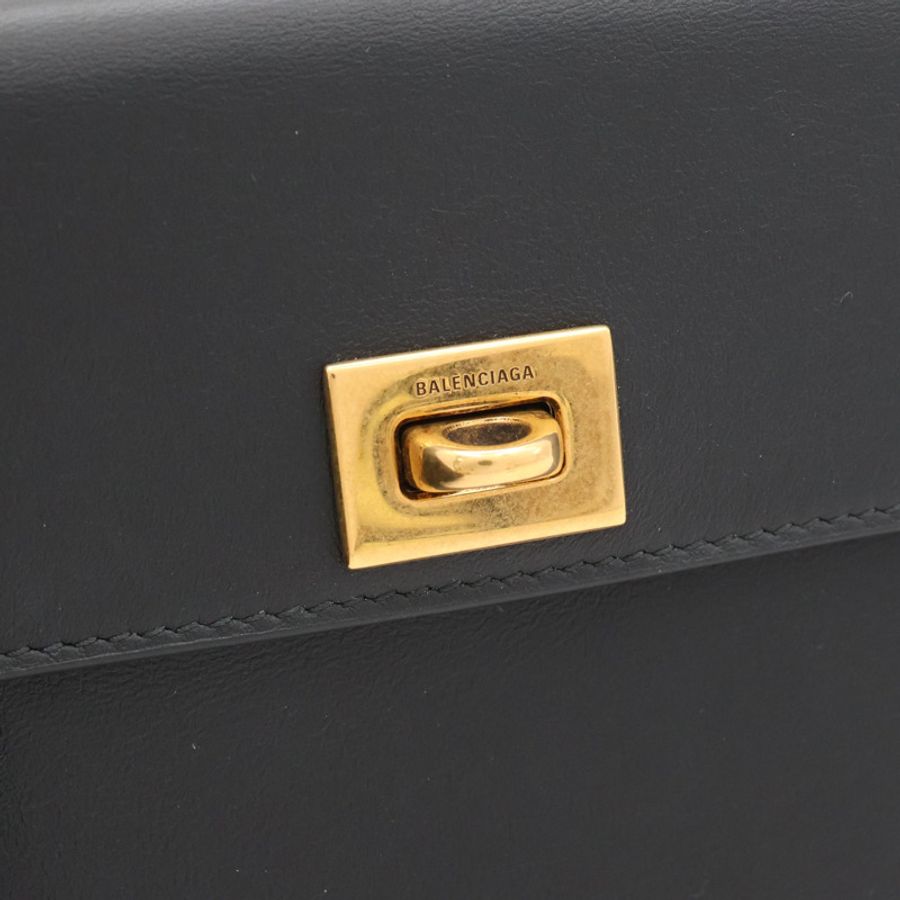 Rodeo 卡片零錢包 黑色 牛皮【BALENCIAGA 巴黎世家】 817716-8