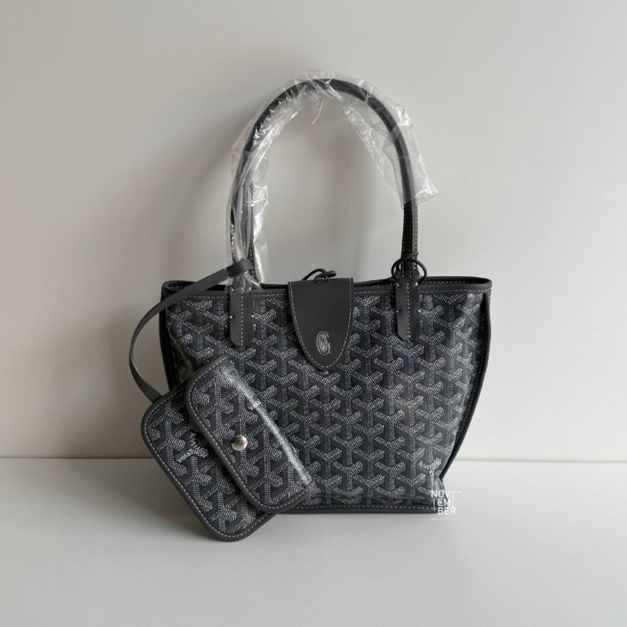 全新🆕 Goyard 戈雅 mini tote bag 灰色-0