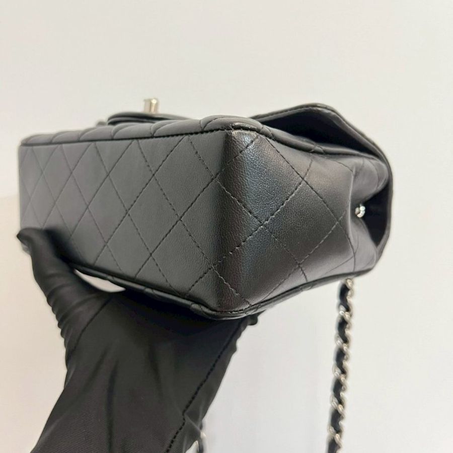 Chanel CF20黑銀-10