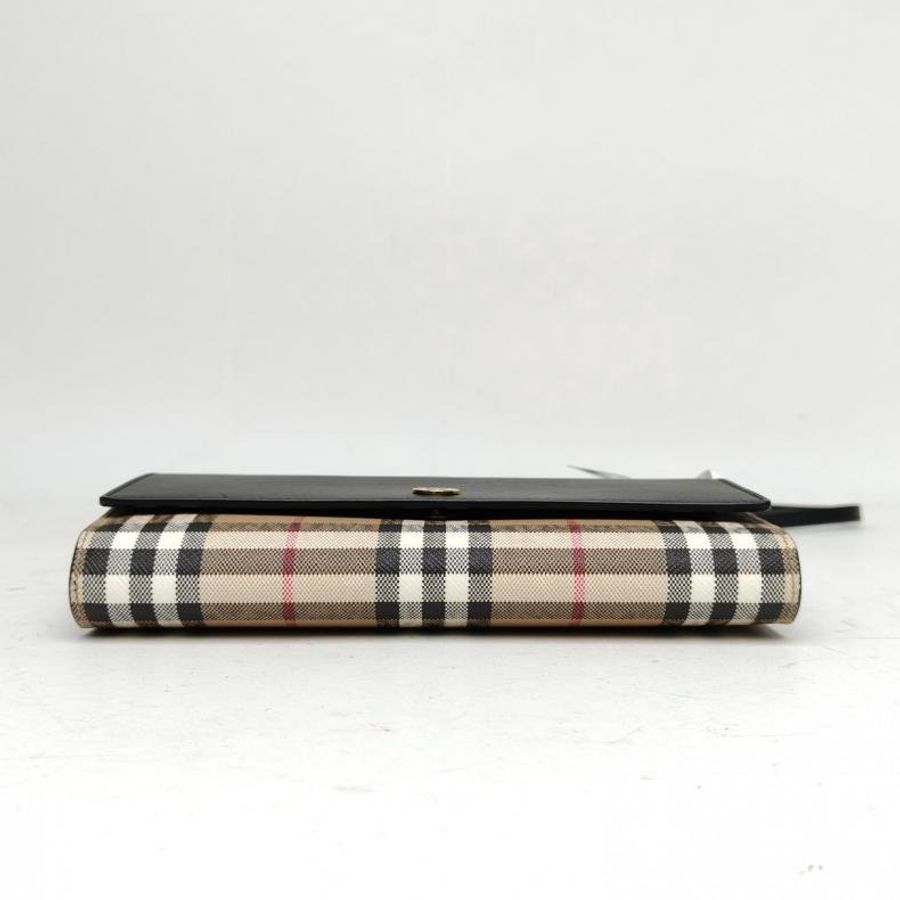 Burberry 黑色牛皮PVCwoc單肩包-3