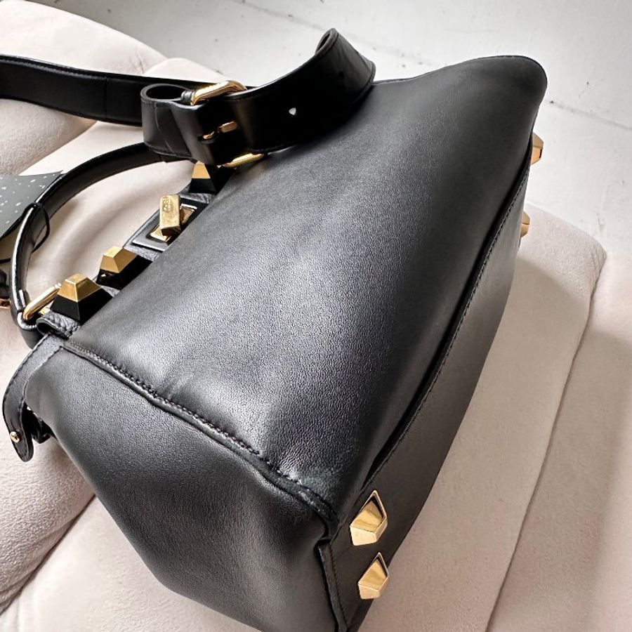 Fendi Peekaboo Studded 小羊皮 手提 肩背-7