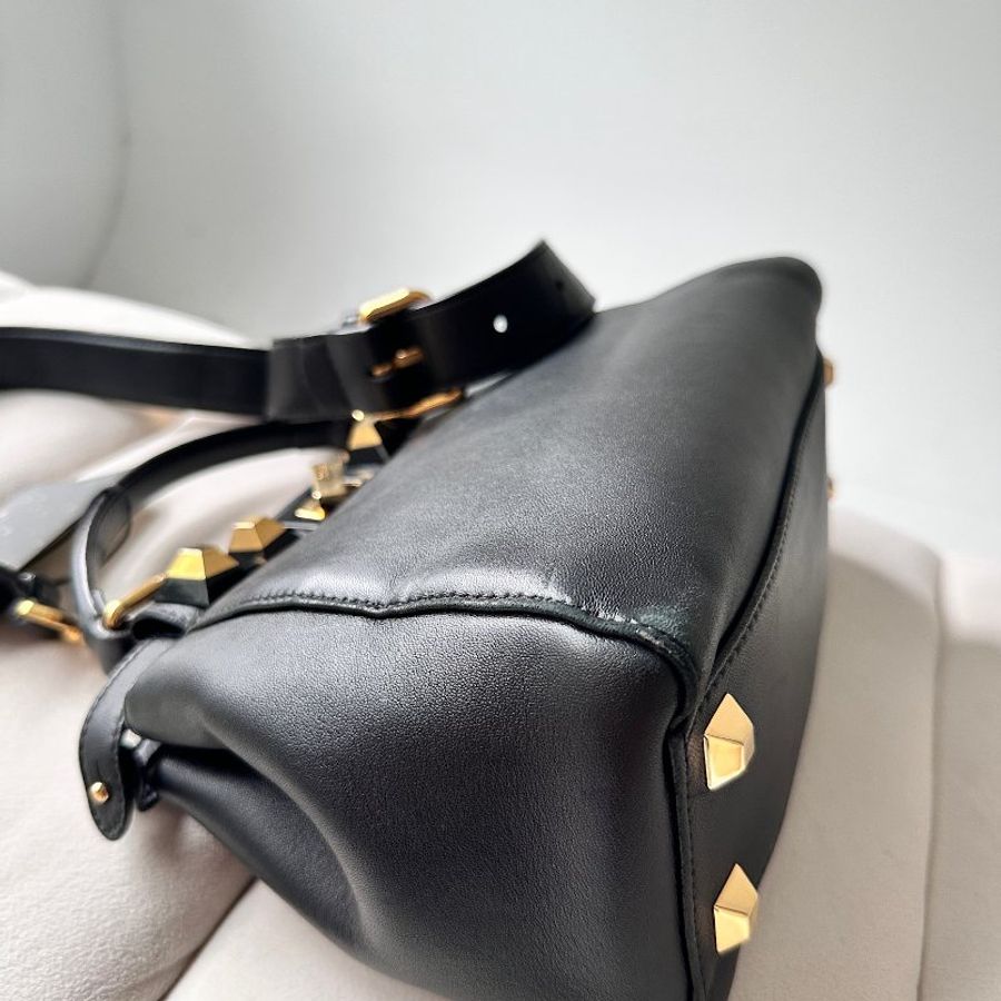 Fendi Peekaboo Studded 小羊皮 手提 肩背-9