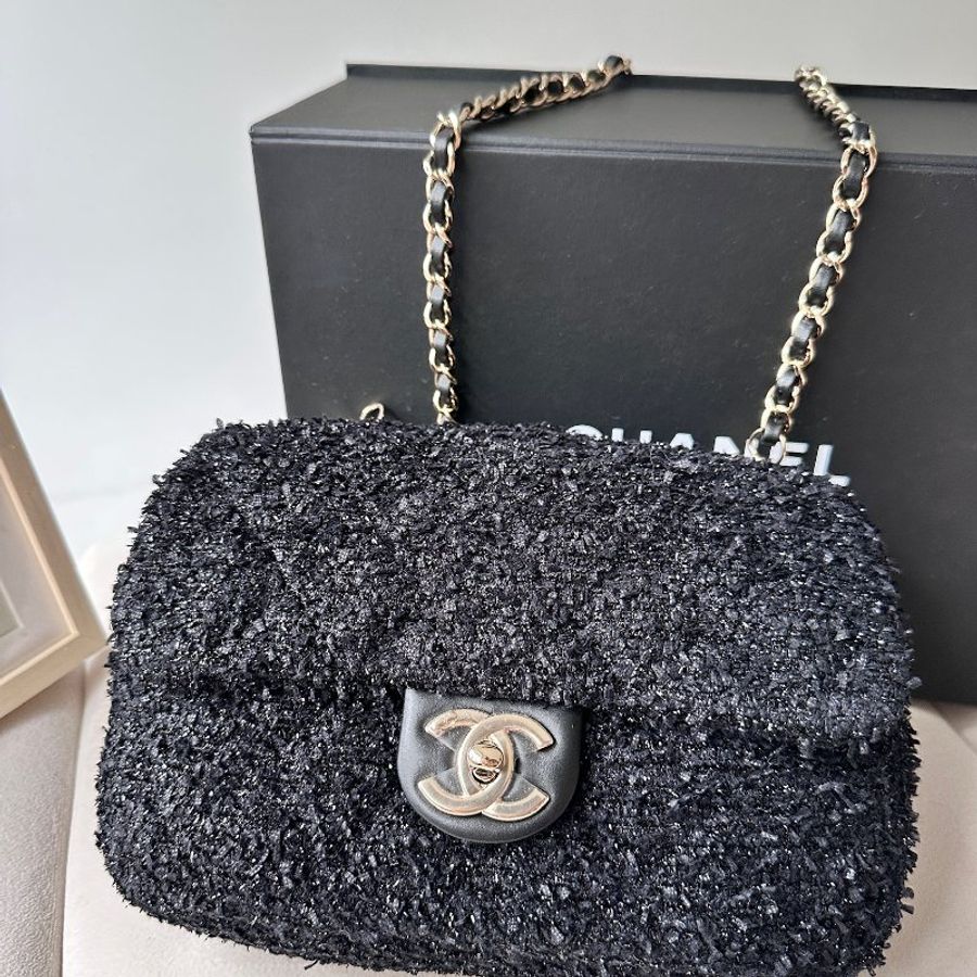 全新Chanel 2way shoulder bag 兩用 肩背托特包-10