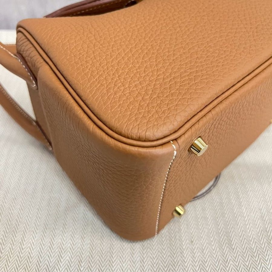 Hermes 金棕金 Mini Lindy 二代 W刻-12