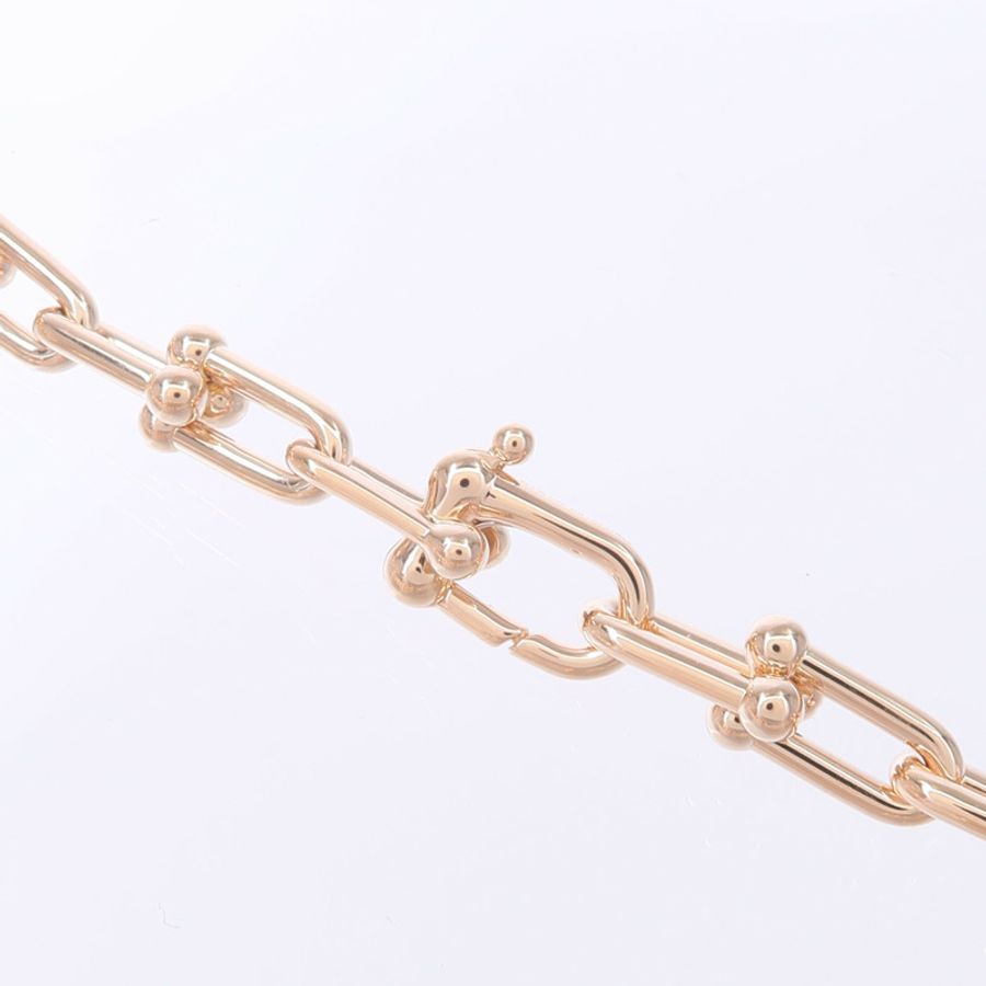 TIFFANY＆CO 18K玫瑰金HardWare Graduated Necklace項鍊-4