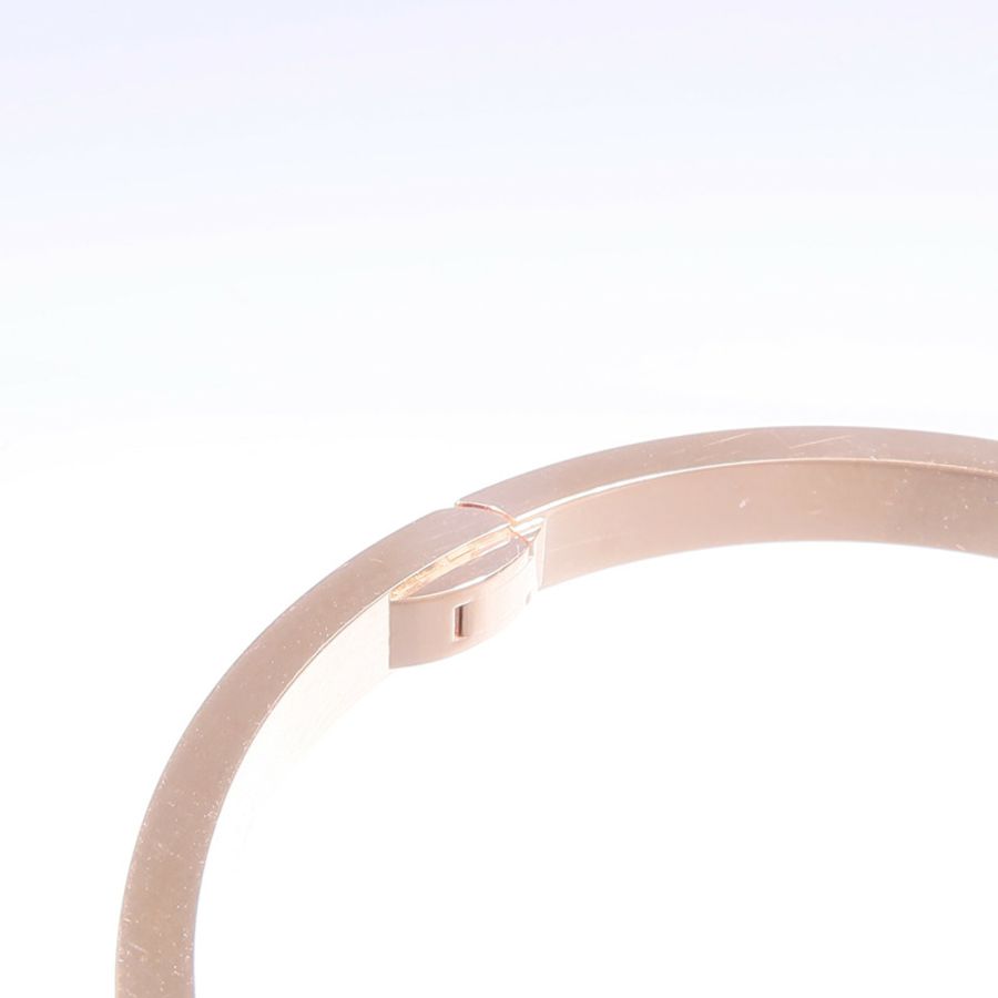 CARTIER 18K玫瑰金Love Bracelet Small Model Full Diamonds鑽石手鐲-6