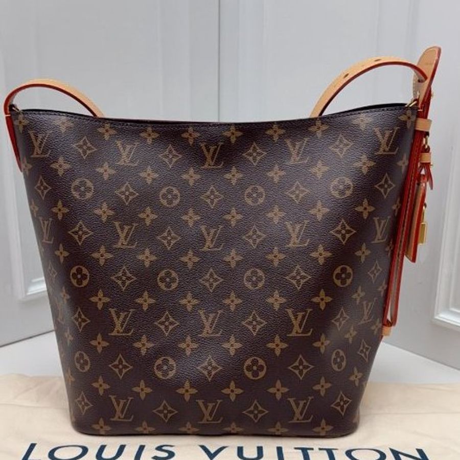 閒置新 路易威登/Louis Vuitton 老花All In BB大號 芯片款-1