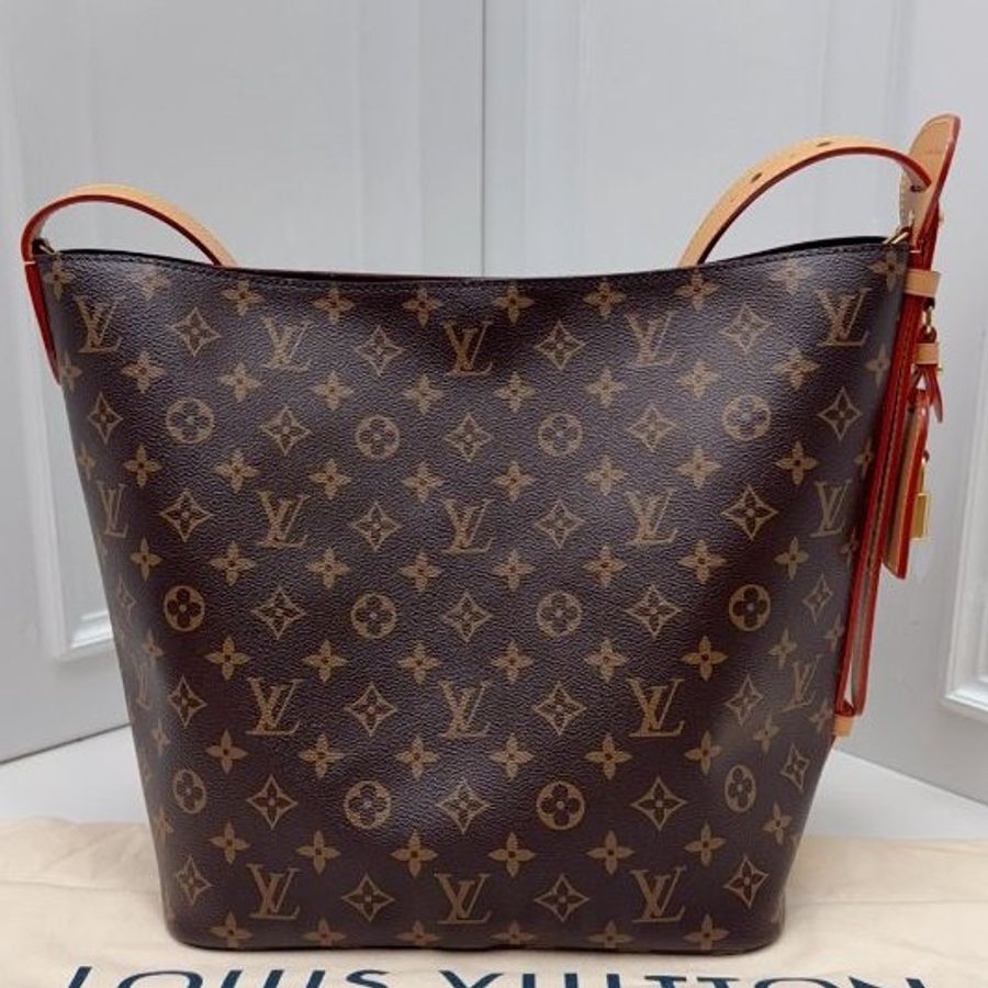 閒置新 路易威登/Louis Vuitton 老花All In BB大號 芯片款-6
