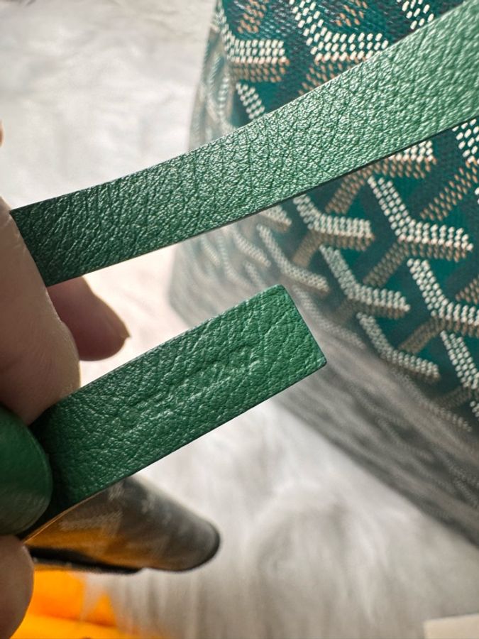 戈雅/Goyard 老花綠色子母hobo 購物-18