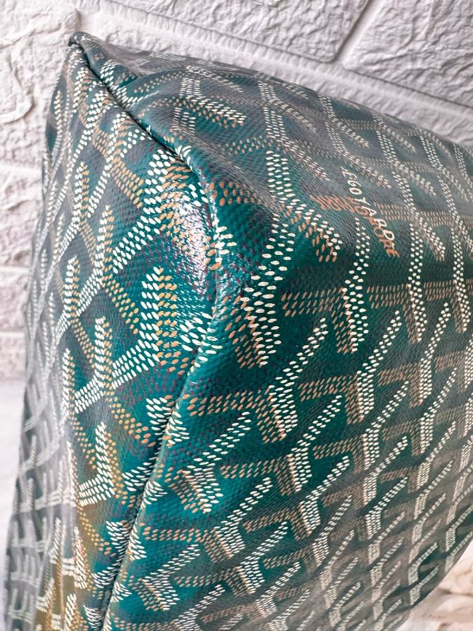 戈雅/Goyard 老花綠色子母hobo 購物-34