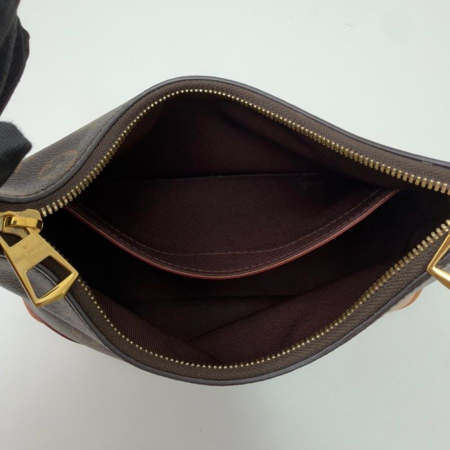 芯片款 路易威登/Louis Vuitton 經典老花黃牛角鏈條腋下斜背包-8