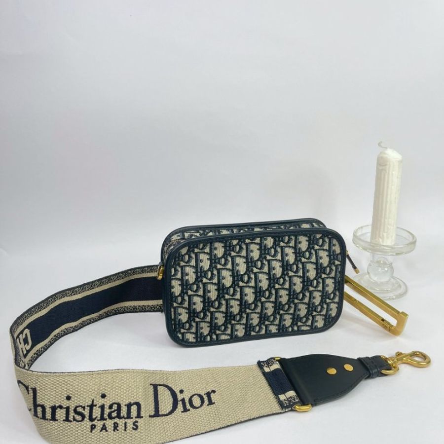 DIOR Oblique Quake 斜背手拿包 【加贈$28000寬版背帶】-1
