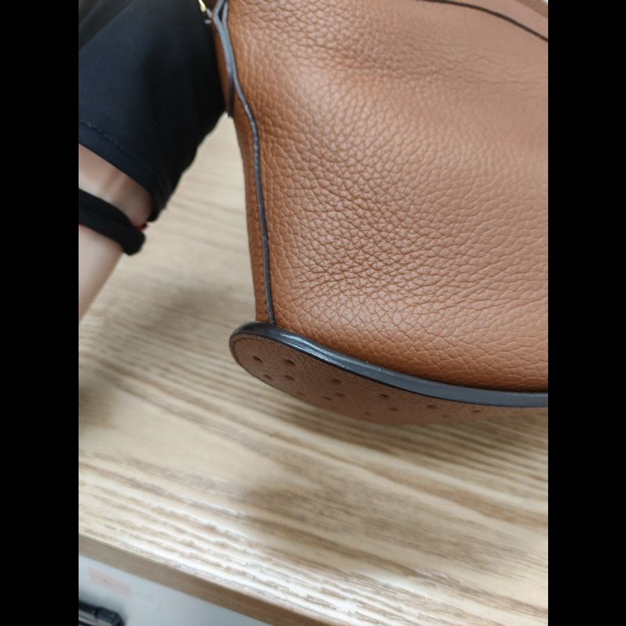 Delvaux pin swing 棕色-9