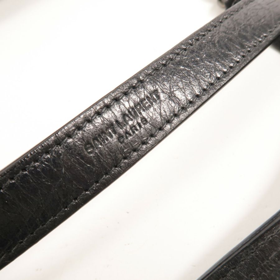 YVES SAINT LAURENT 牛皮皮革Niki肩背袋-7